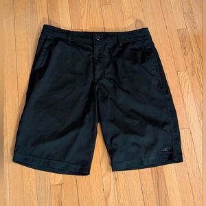 O'Neill Men's Black Flat Front Shorts